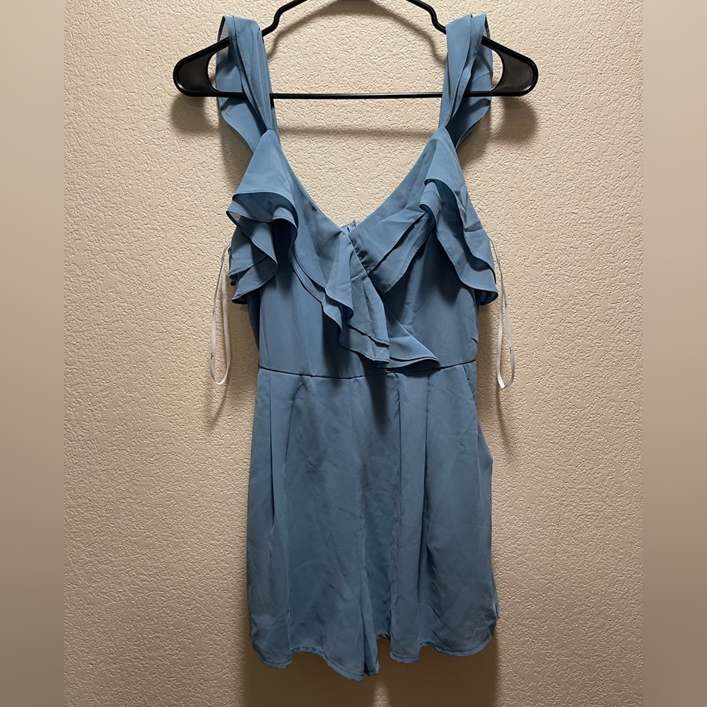 Lulus Light Blue Romper - image 3